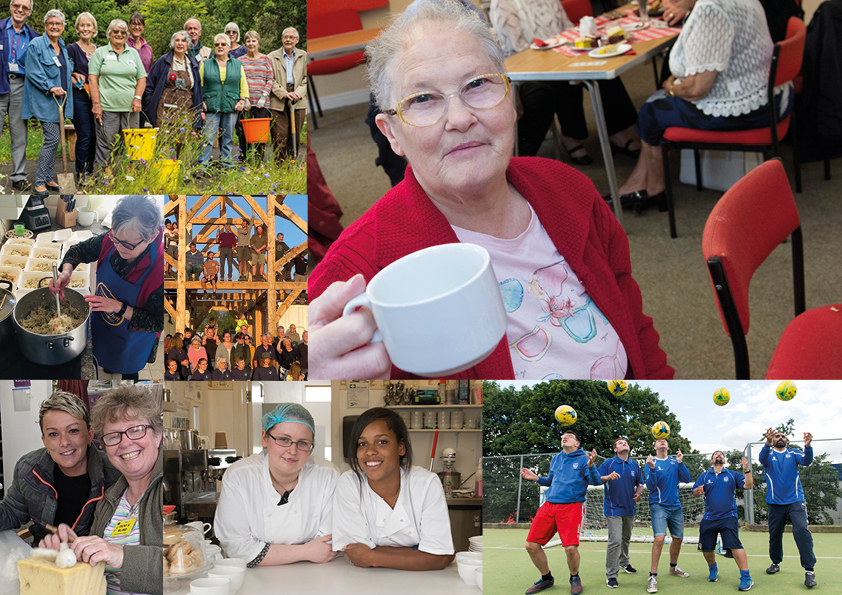 compilation of community groups.